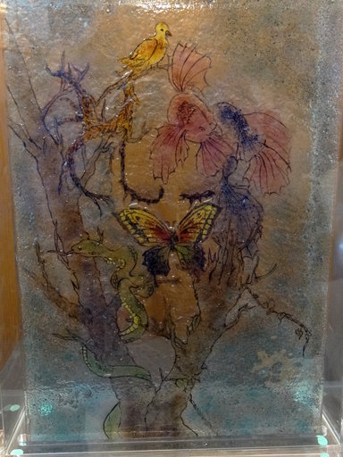 窯燒玻璃創作匠心獨具。