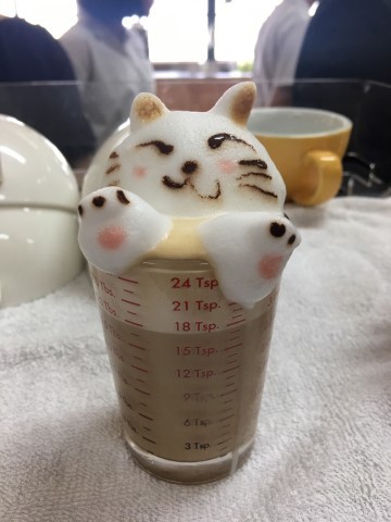 立體咖啡拉花讓喝咖啡變得更富人文藝術美學
