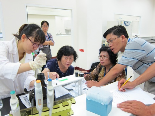 美和科大東南亞國際食安培訓研習會,吸引來自各東南亞國家對食品安全分析議題有興趣之產官學代表來台