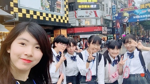 日本學生最喜愛的西門町。