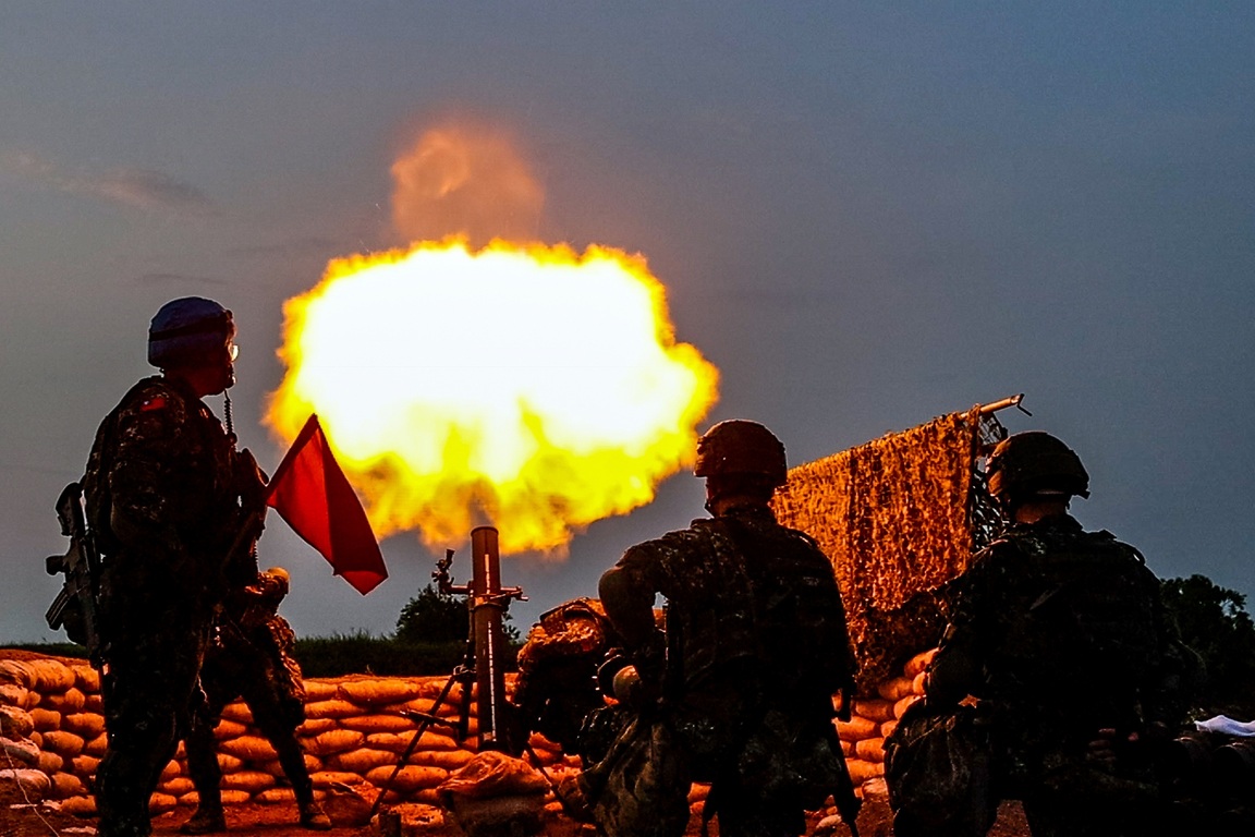 Anti-landing drill in Kinmen