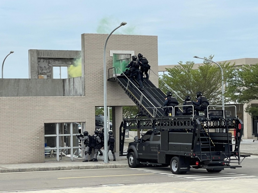 Elite police training