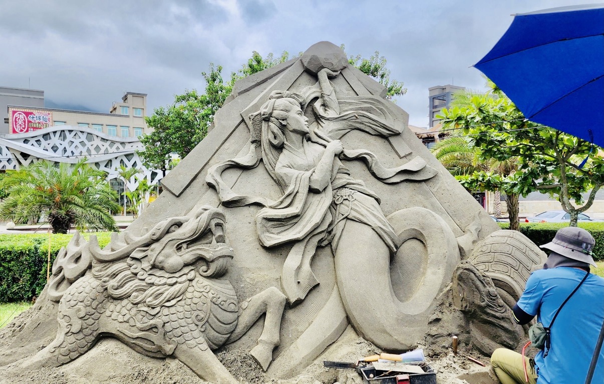 Mythologized in sand - Focus Taiwan