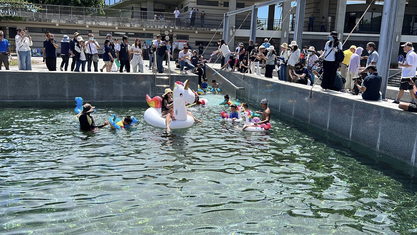 Natural pool reopening