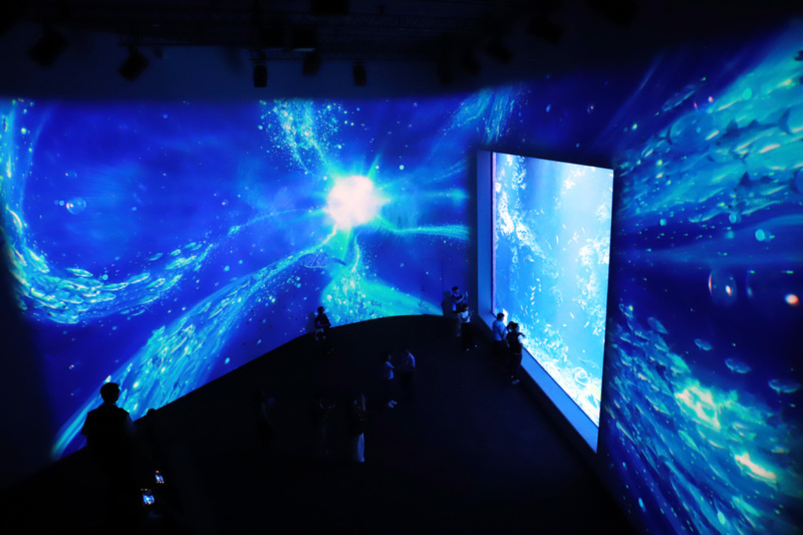 Constellation in the ocean