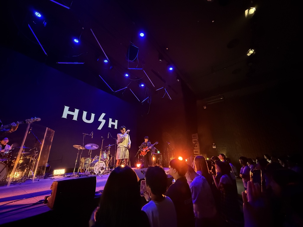 HUSH! Just hear me sing