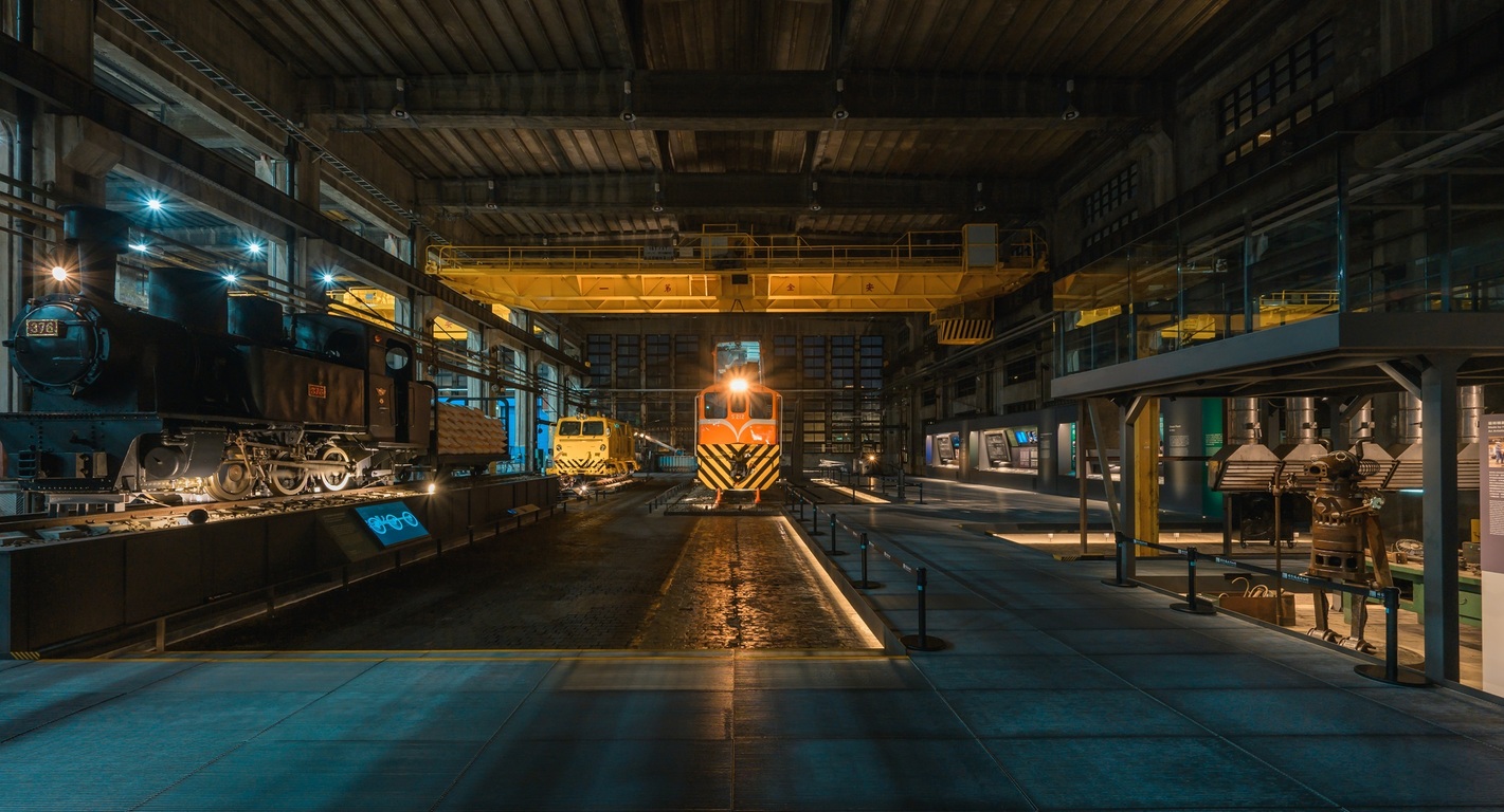 Night at the railway museum