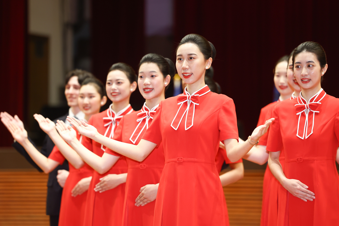 Ushering in National Day