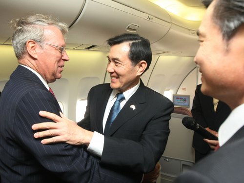 President arrives in New York for transit stop - Focus Taiwan
