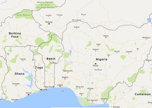 From Google maps