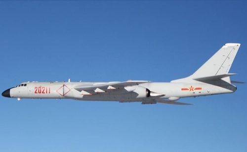 A Xian H-6K bomber. (Photo from Wikimedia Commons)