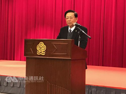Straits Exchange Foundation Chairman Tien Hung-mao (田弘茂)