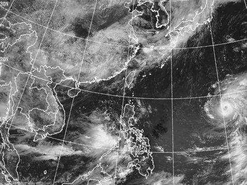 Image taken from Central Weather Bureau website