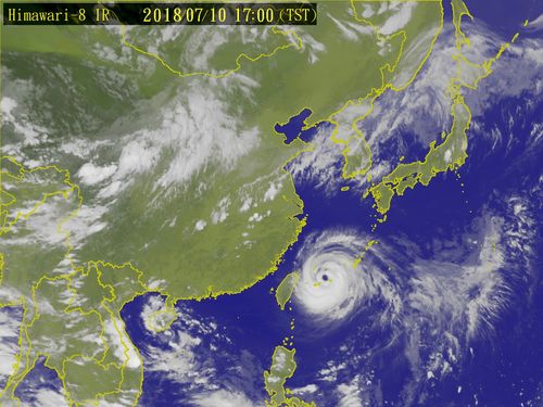 Image courtesy of Central Weather Bureau