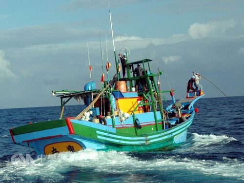 Generic image of a local fishing boat (CNA file photo)
