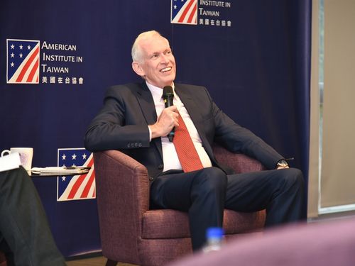 American Institute in Taiwan (AIT) Chairman James Moriarty / photo courtesy of National Tsing Hua University
