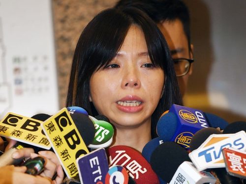 New Power Party lawmaker Hung Tzu-yung