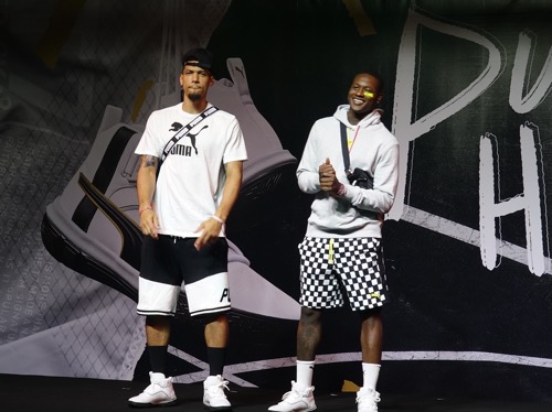 Danny Green (left) and Terry Rozier