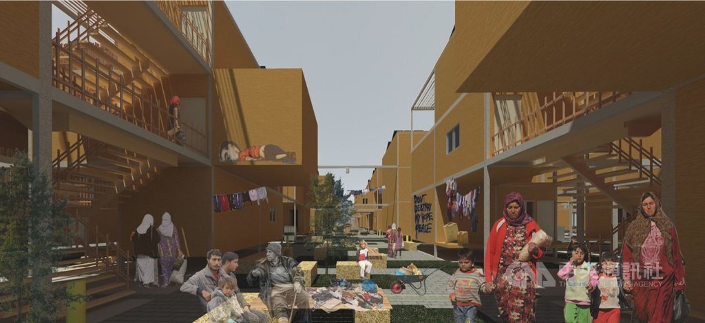 The top prize winning proposal in the student category.