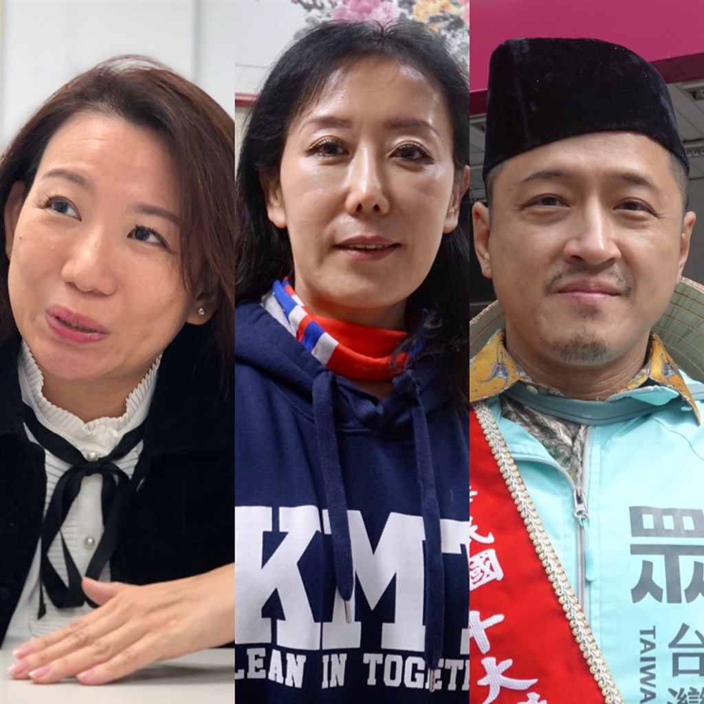 From left to right, Cathy Loh, Niu Chun-ju and Kimyung Keng