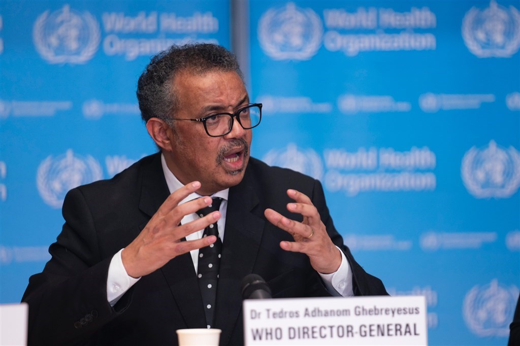 WHO Director General Tedros Adhanom Ghebreyesus. Photo taken from twitter.com/WHO