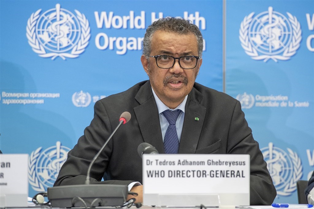 WHO Director-General Tedros Adhanom Ghebreyesus / (Image taken from twitter.com/WHO)