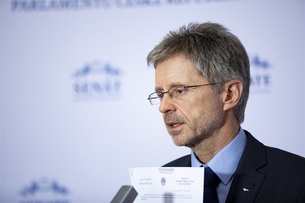 Czech Senate President Miloš Vystrčil (Image taken from Vystrčil