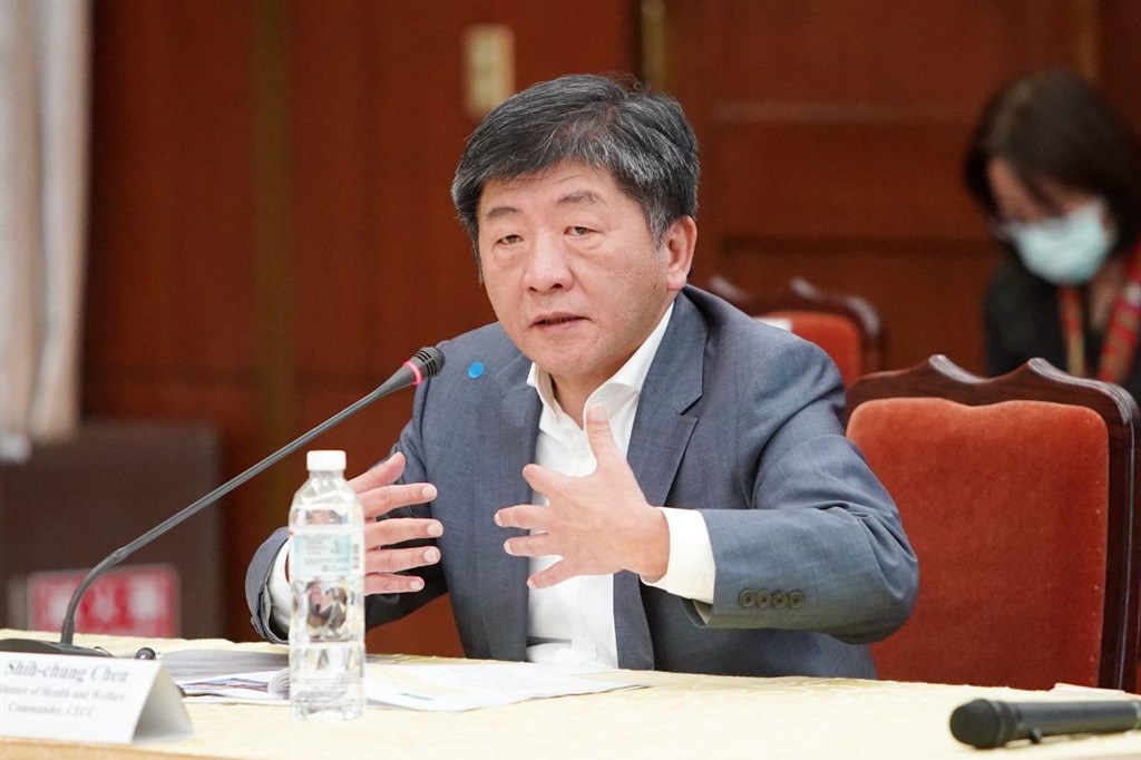 Health Minister Chen Shih-chung. Photo courtesy of MOFA.