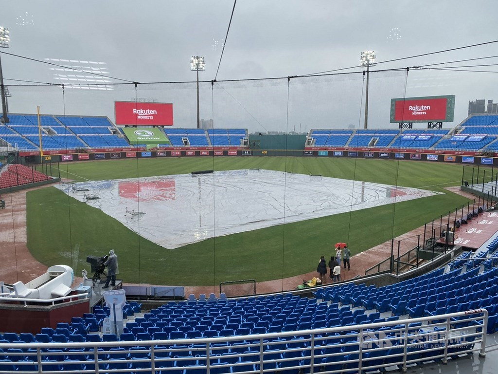 Opening game of Taiwan baseball season postponed due to rain - Focus Taiwan