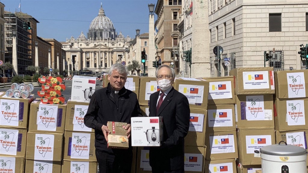 Photo courtesy of the Embassy of the Republic of China (Taiwan) to the Holy See.