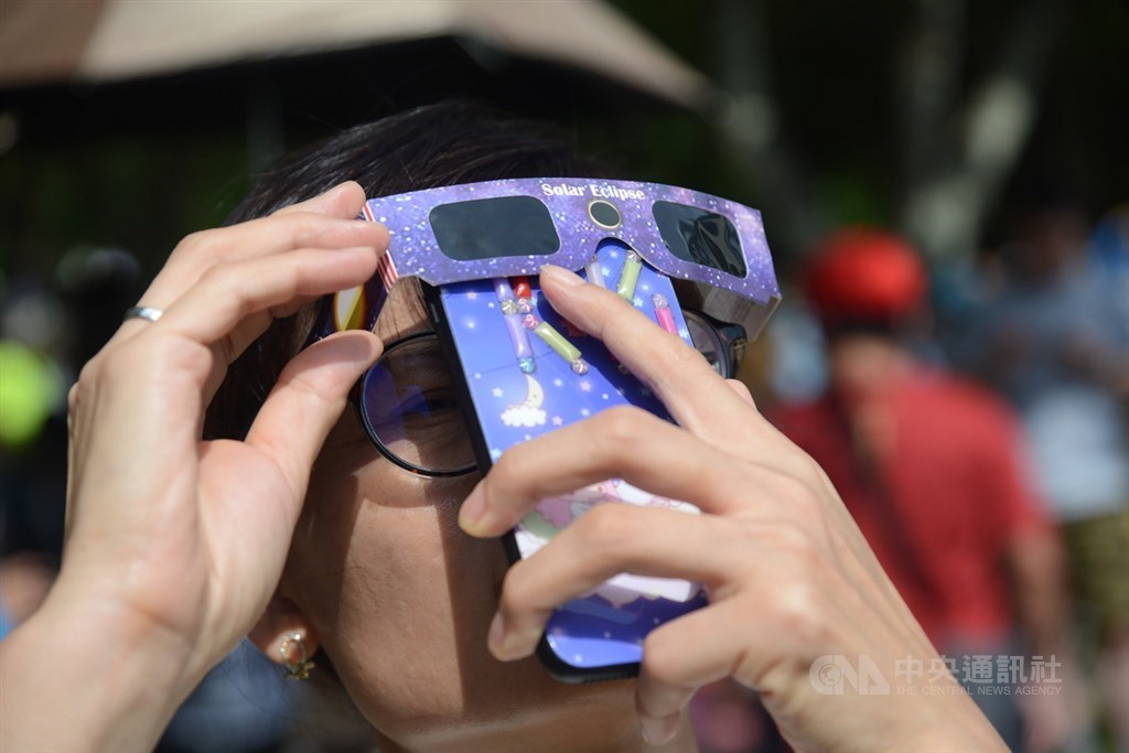 In Chiayi, Sunday. CNA photo June 21, 2020