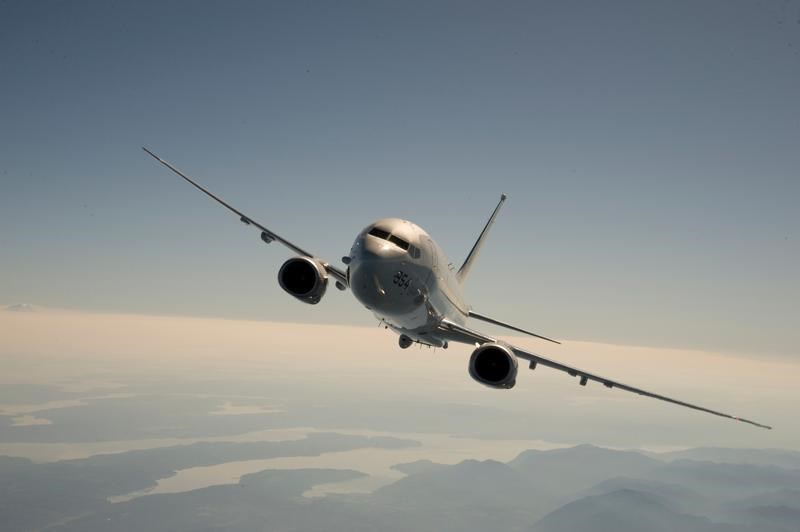 A P-8A maritime patrol aircraft / Image taken from Wikimedia Commons
