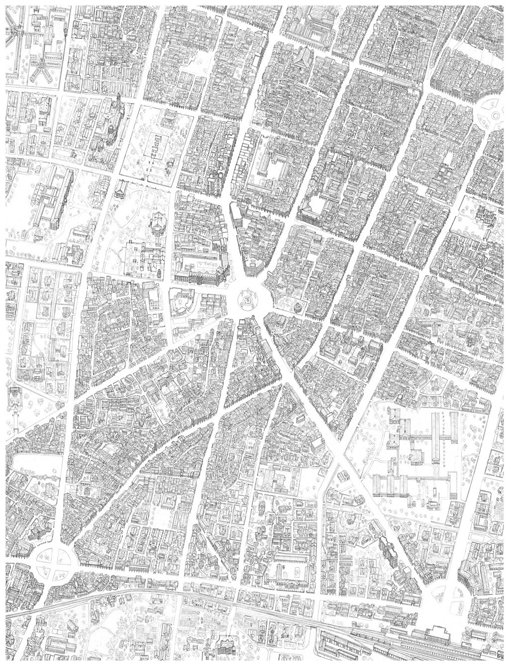 Historic Tainan (1945) / Image courtesy of Tom Rook