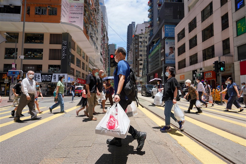 Wanchai, Hong Kong. CNA photo July 30, 2020