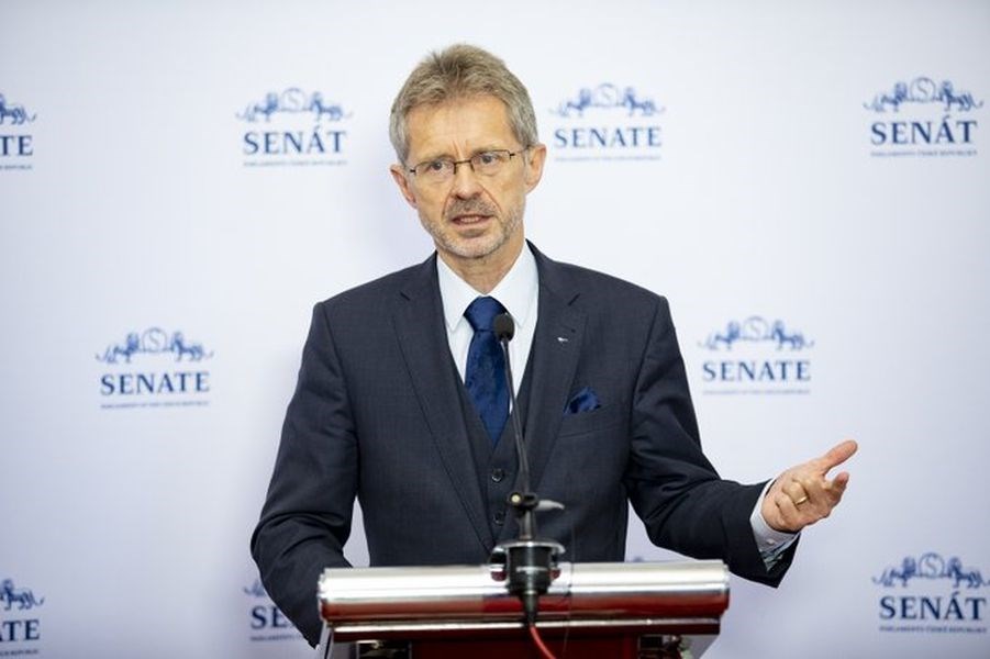 Miloš Vystrčil, president of the Senate of the Czech Republic. Image taken from twitter.com/SenatCZ