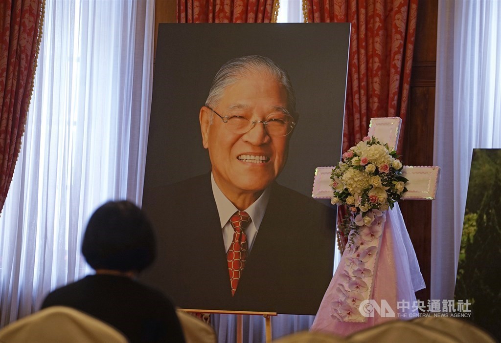 A portrait of former Taiwan President Lee Teng-hui (李登輝) / CNA file photo
