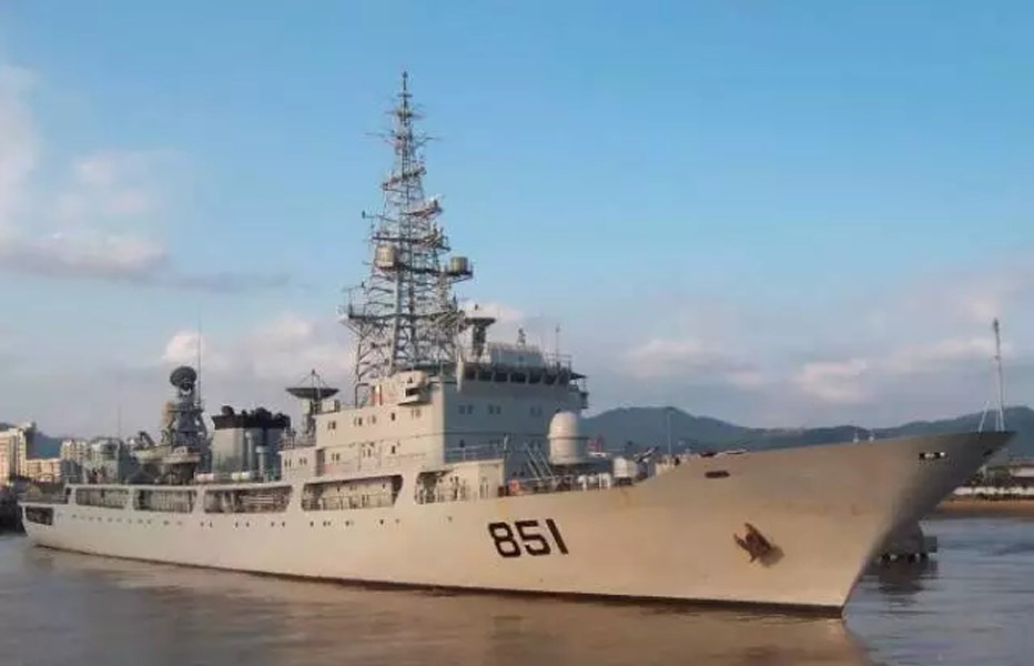 A PLA reconnaissance vessel. Photo: mod.gov.cn