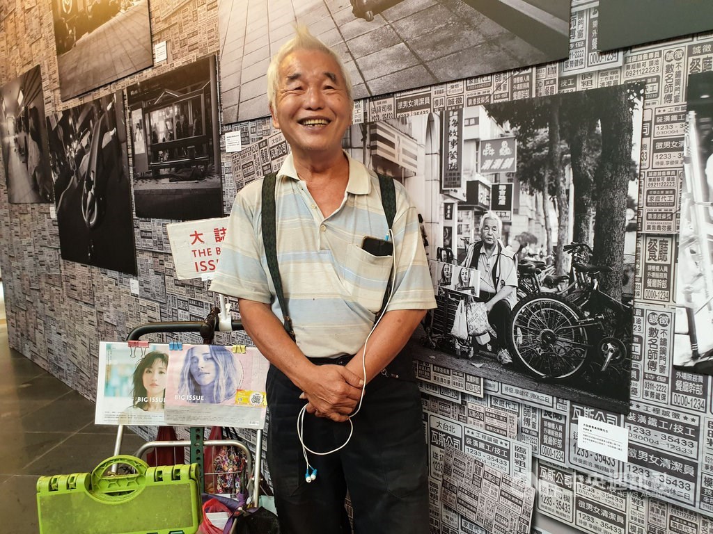 "Mr. Airplane," one of the people sharing his story during the exhibition / CNA photo Sept.12, 2020