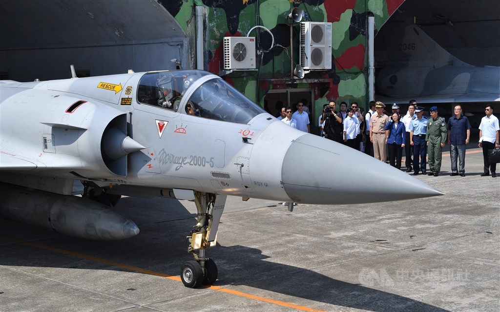 A fighter jet at the Air Force
