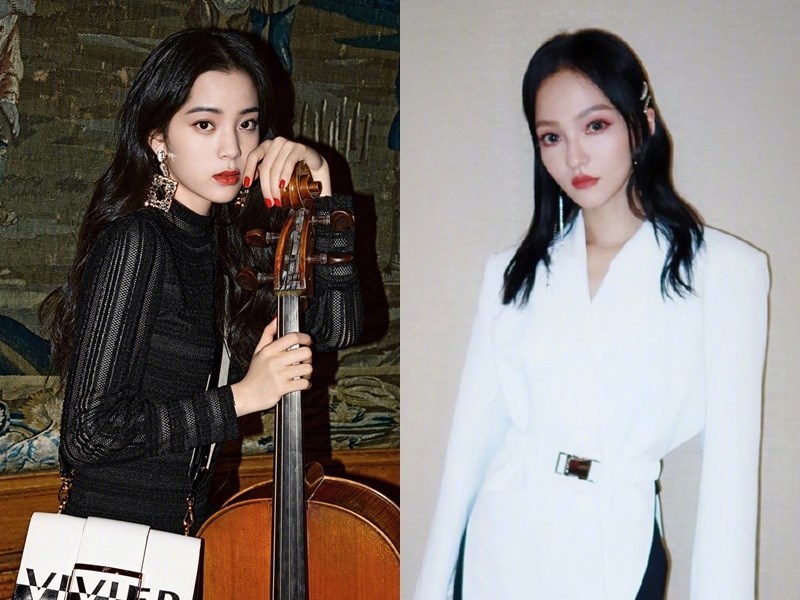 Ouyang Nana (left) and Angela Chang (right) / Images taken from Ouyang and Chang