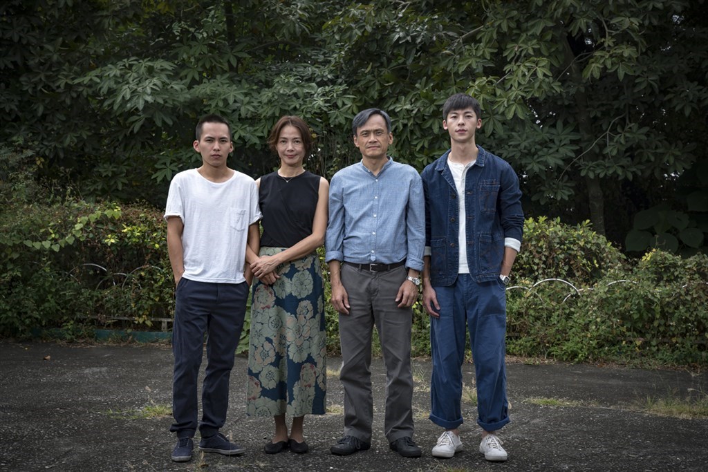 From left to right: A-Ho, played by Wu Chien-ho; Qin, played by Samantha Ko; A-wen, played by Chen Yi-wen; and A-Hao, played by Greg Hsu/ File photo courtesy of Applause Entertainment