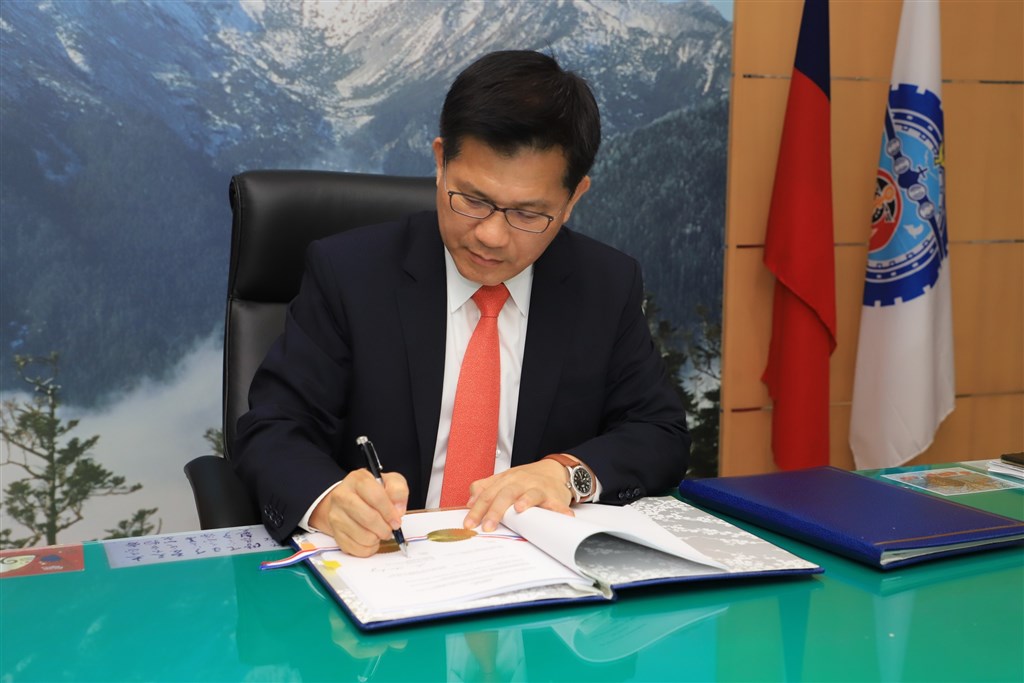 Lin Chia-lung, Minister of Transportation and Communications. Photo courtesy of the Ministry of Transportation and Communications