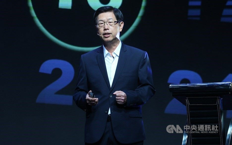 Hon Hai Chairman Liu Young-way. CNA photo Oct. 16, 2020
