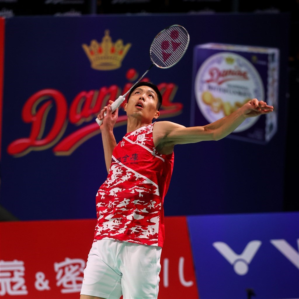 Chou Tien-chen. Photo from twitter.com/bwfmedia