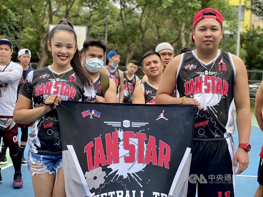 Tan-Star basketball team. CNA photo Oct. 18, 2020