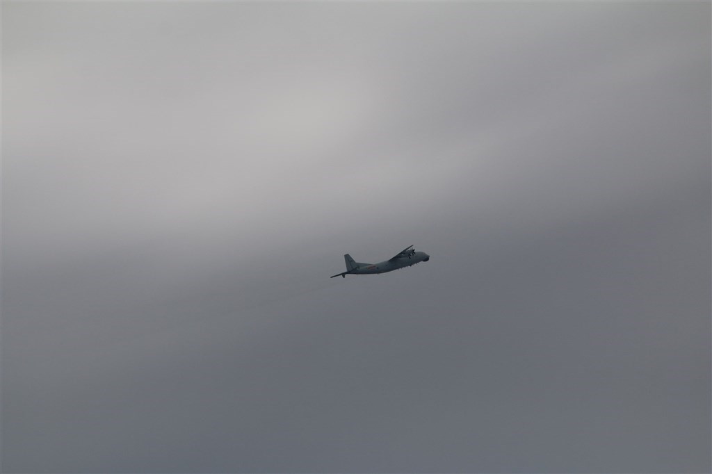 A Y-8 anti-submarine military aircraft. Ministry of National Defense file photograph.