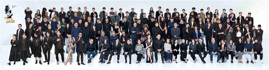 A group photo of 126 of the nominees this year. Photo courtesy of the Taipei Golden Horse Film Festival Executive Committee