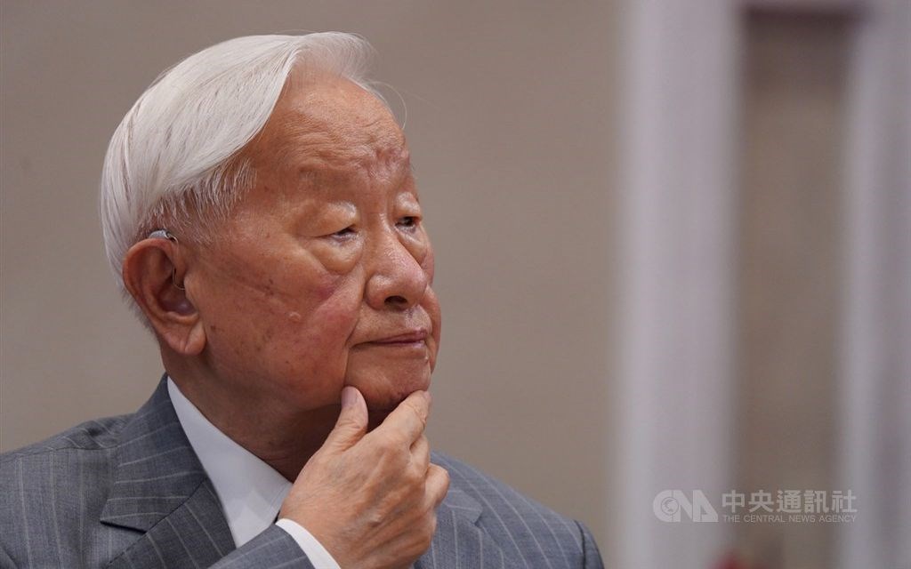 TSMC founder Morris Chang. CNA photo Nov. 21, 2020