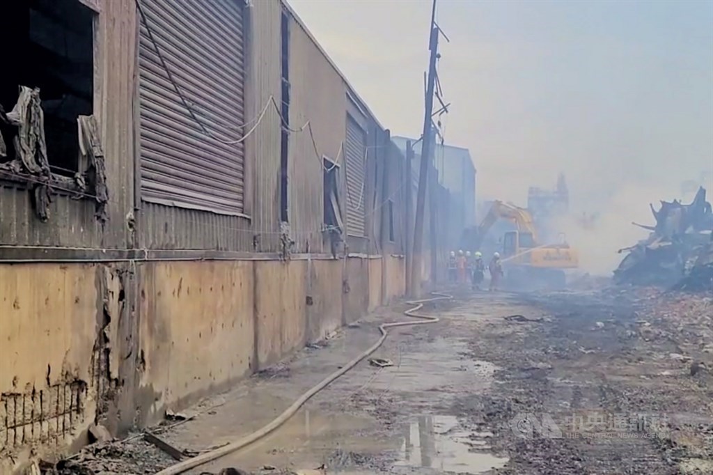 Taoyuan factory ordered to suspend production in wake of blaze - Vimarsana News