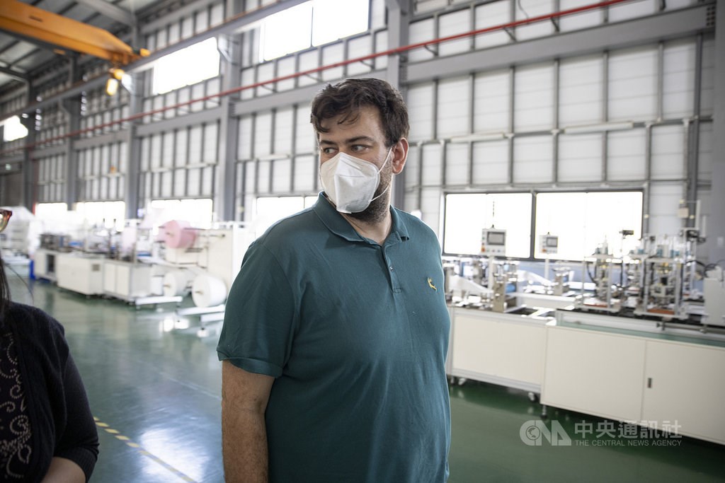 Matej Buzgo, InoCure chief executive officer. CNA photo Dec. 20, 2020